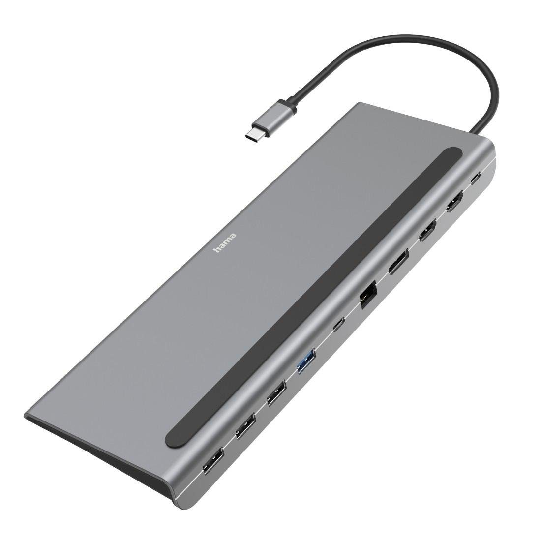 Dockingstation USB C mit 10 Ports für Laptop und PC USB-Adapter
