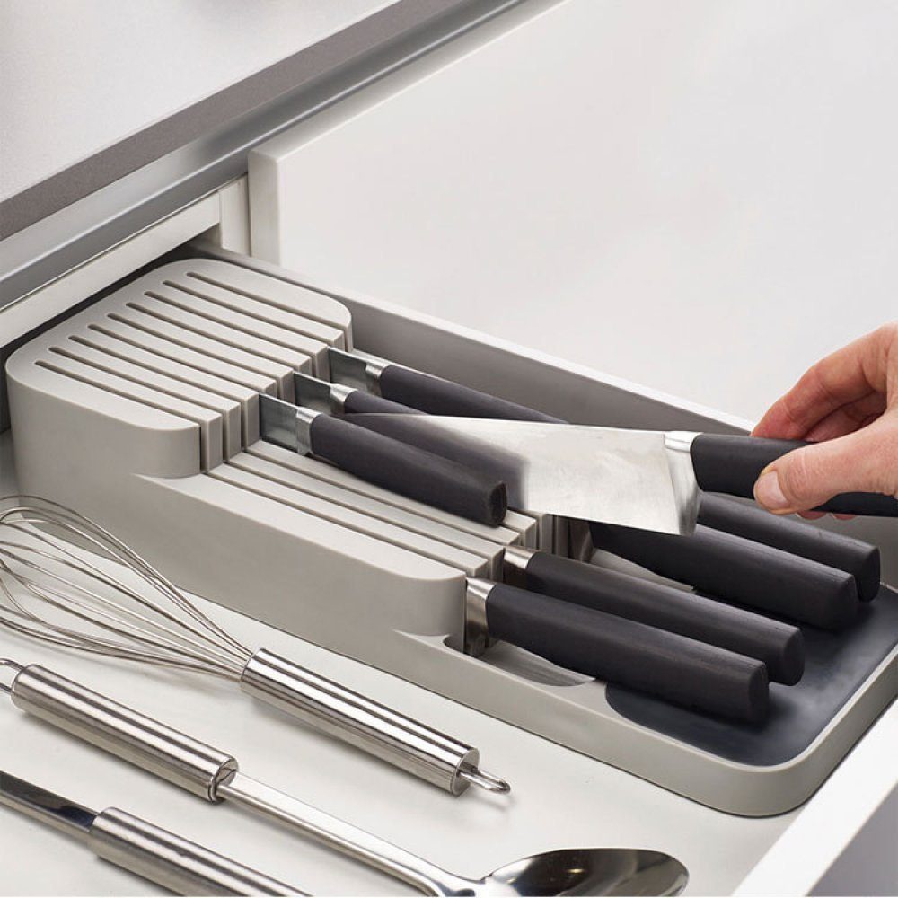 für Messerhalter zweistufiger Küche, K&B Besteckeinsatz Universeller Messerhalter die