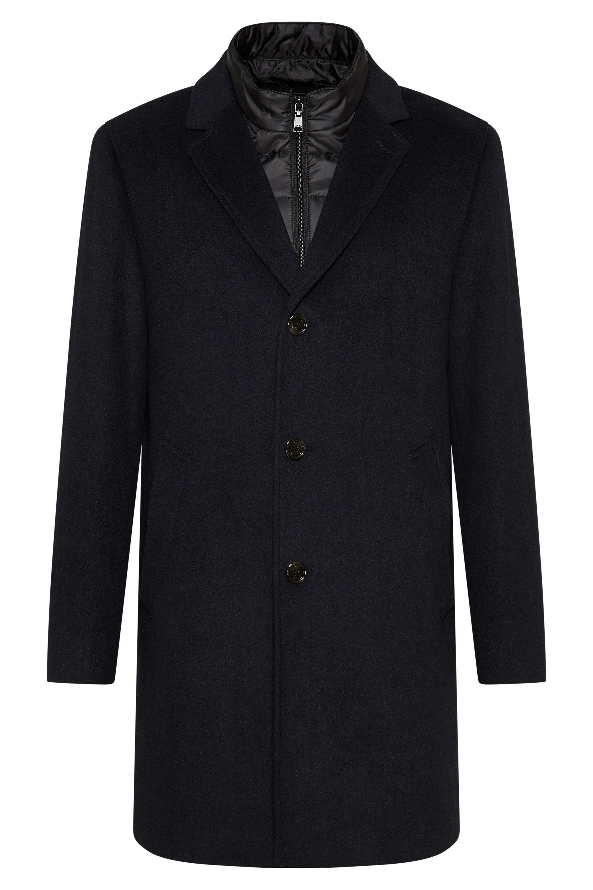 Digel Langmantel Deus (1-tlg) Kissing Buttons, Herausnehmbare Innenweste günstig online kaufen