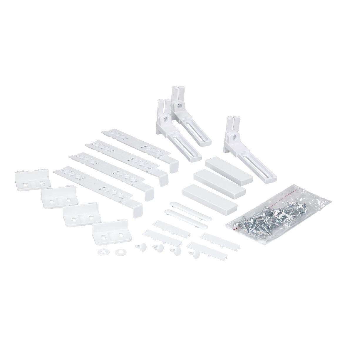 easyPART Montagezubehör Kühlschrank wie Beko 4640360100 Türmontageset für Schlepptüre, Kühlschrank / Gefrierschrank