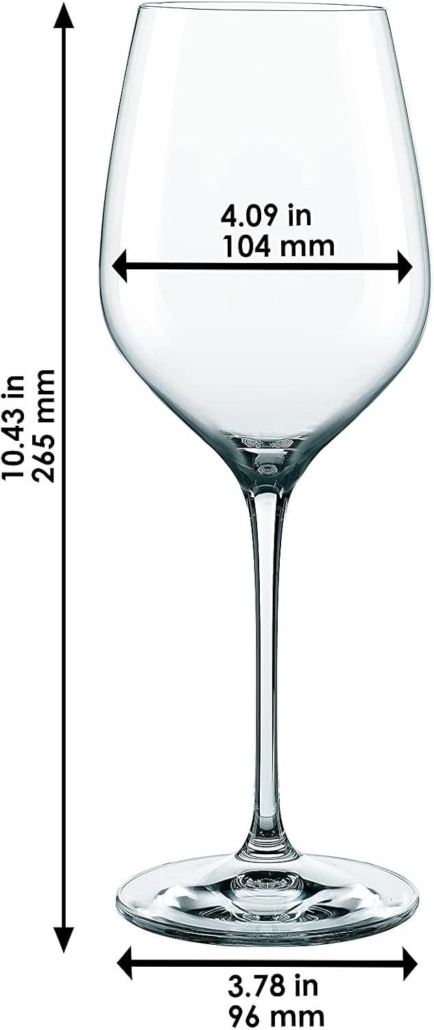 Nachtmann Glas 4x Nachtmann Rotwein Bordeaux Supreme Glas, 4-tlg., Kristallglas
