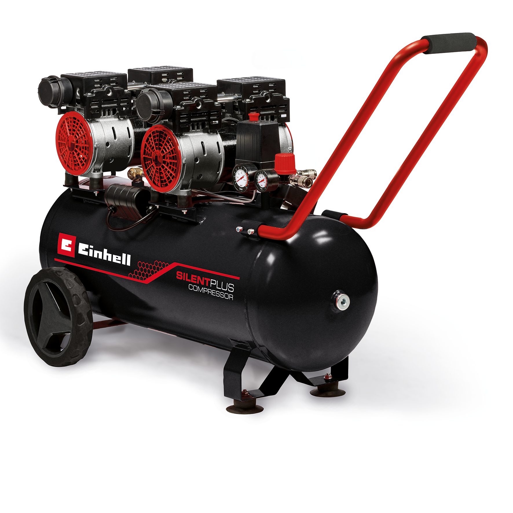 Einhell Kompressor TE-AC 270/50 Silent Plus, 1500 W, max. 8 bar, 50 l
