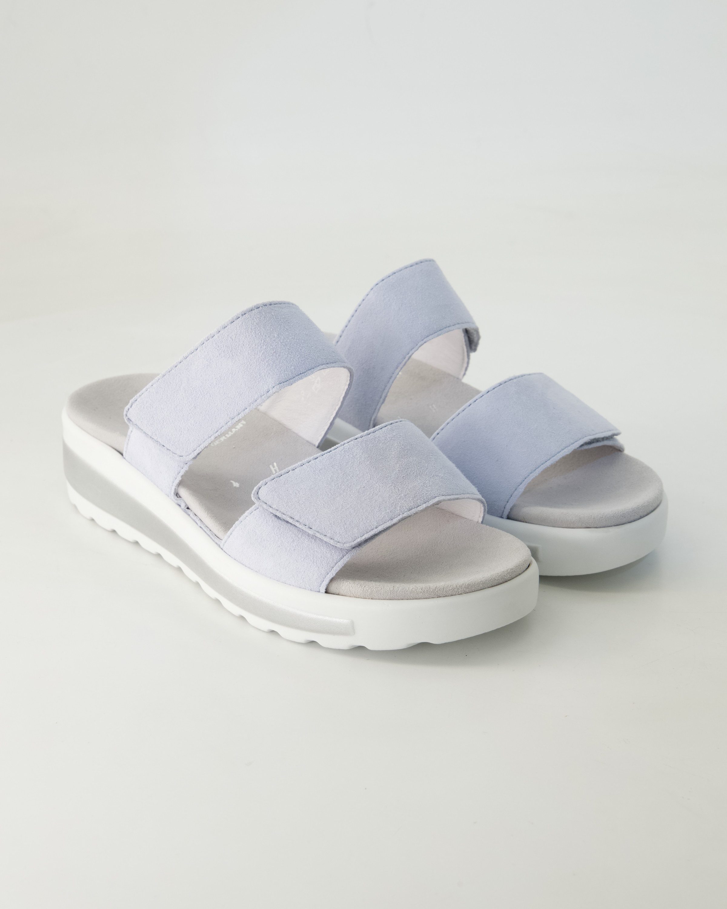 Semler Samt-Chevro Pantolette Obermaterial: Leder