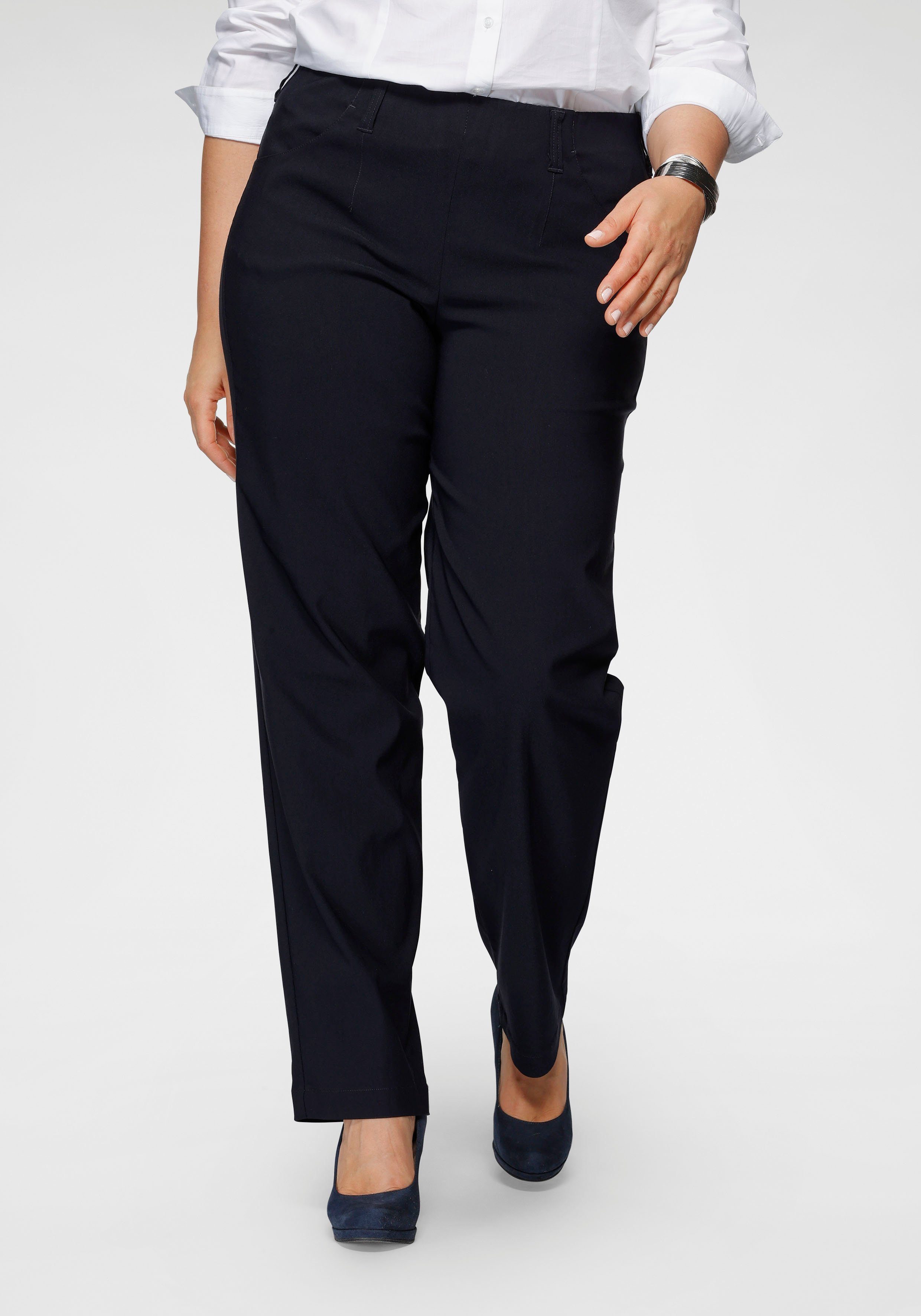 KjBRAND Stoffhose Sally Bengaline Sommerhose mit Schlupfbund günstig online kaufen