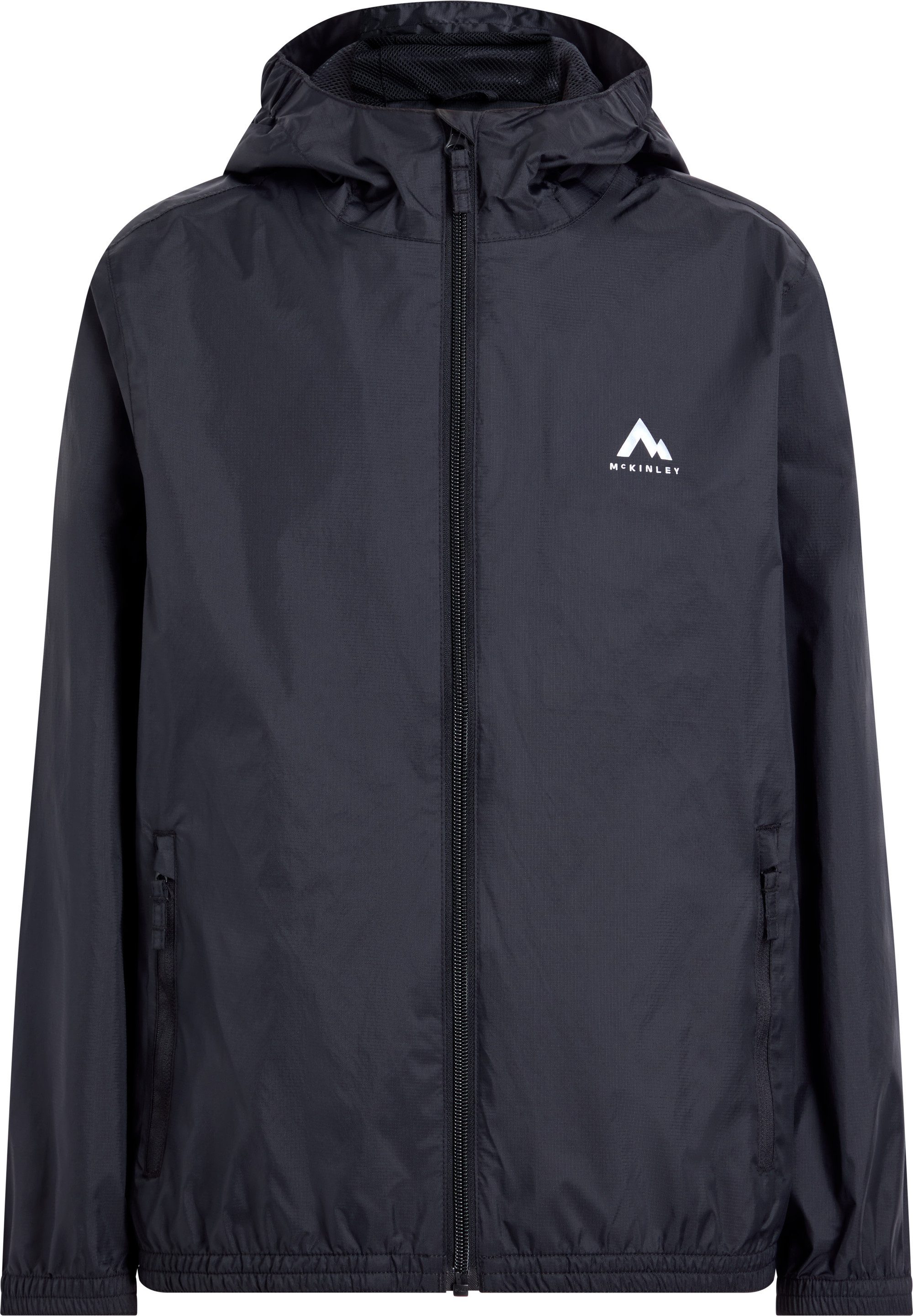 McKINLEY KI.-REGENJACKE KEREOL III J für Kinder, sportlicher Stil, mit AQUAMAX-Technologie, atmungsaktiv