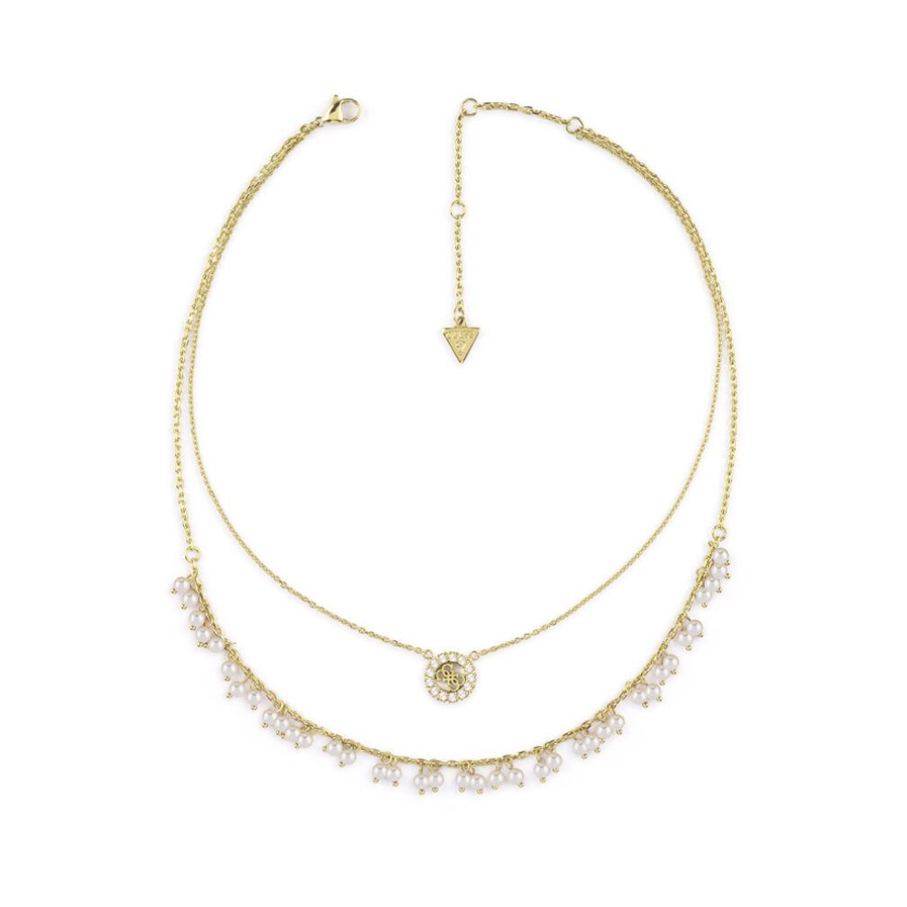 Guess Kette mit Anhänger Damen Halskett...