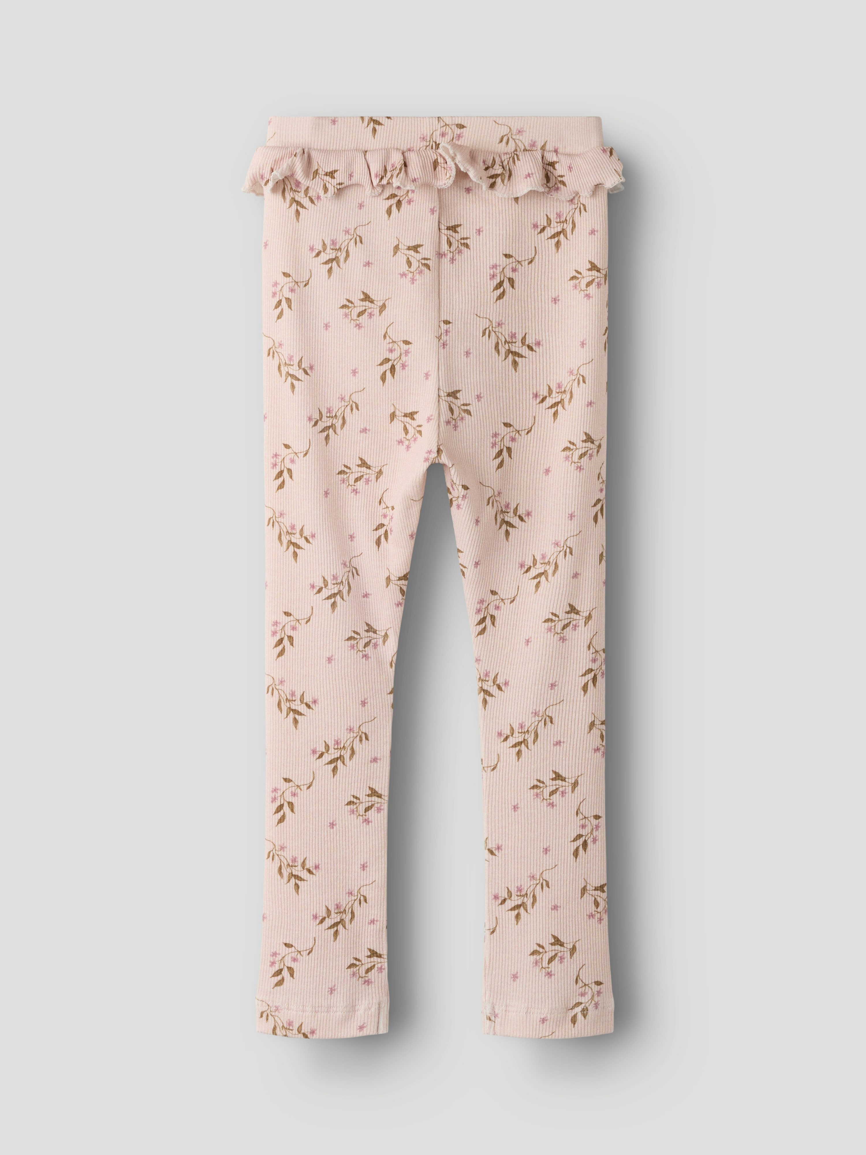 Lil' Atelier Leggings NMFGAVO EFI SLIM LEGGING LIL NOOS weiche Jersey Rippqualität