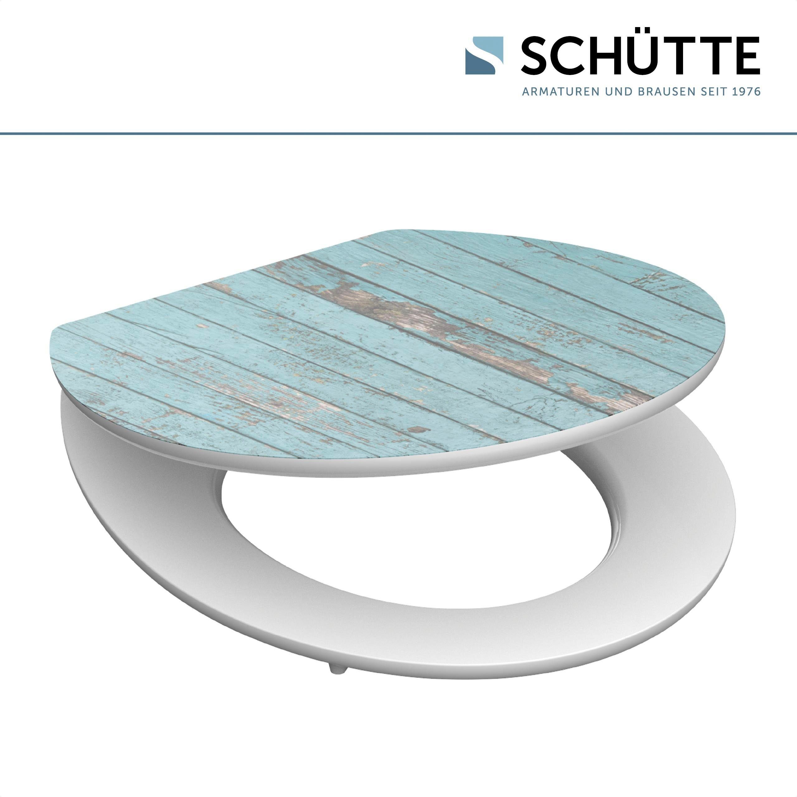 Schütte WC-Sitz Blue Wood, High Gloss günstig online kaufen