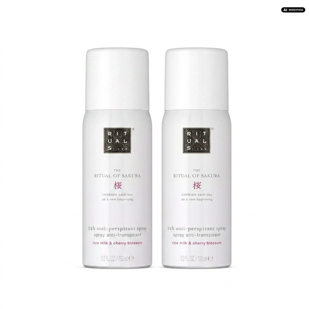 Rituals Körperspray Rituals The Ritual Of Sakura 24h Anti-Perspirant Spray 2er Set, Praktisches Vorrats-Set mit zwei identischen Deosprays