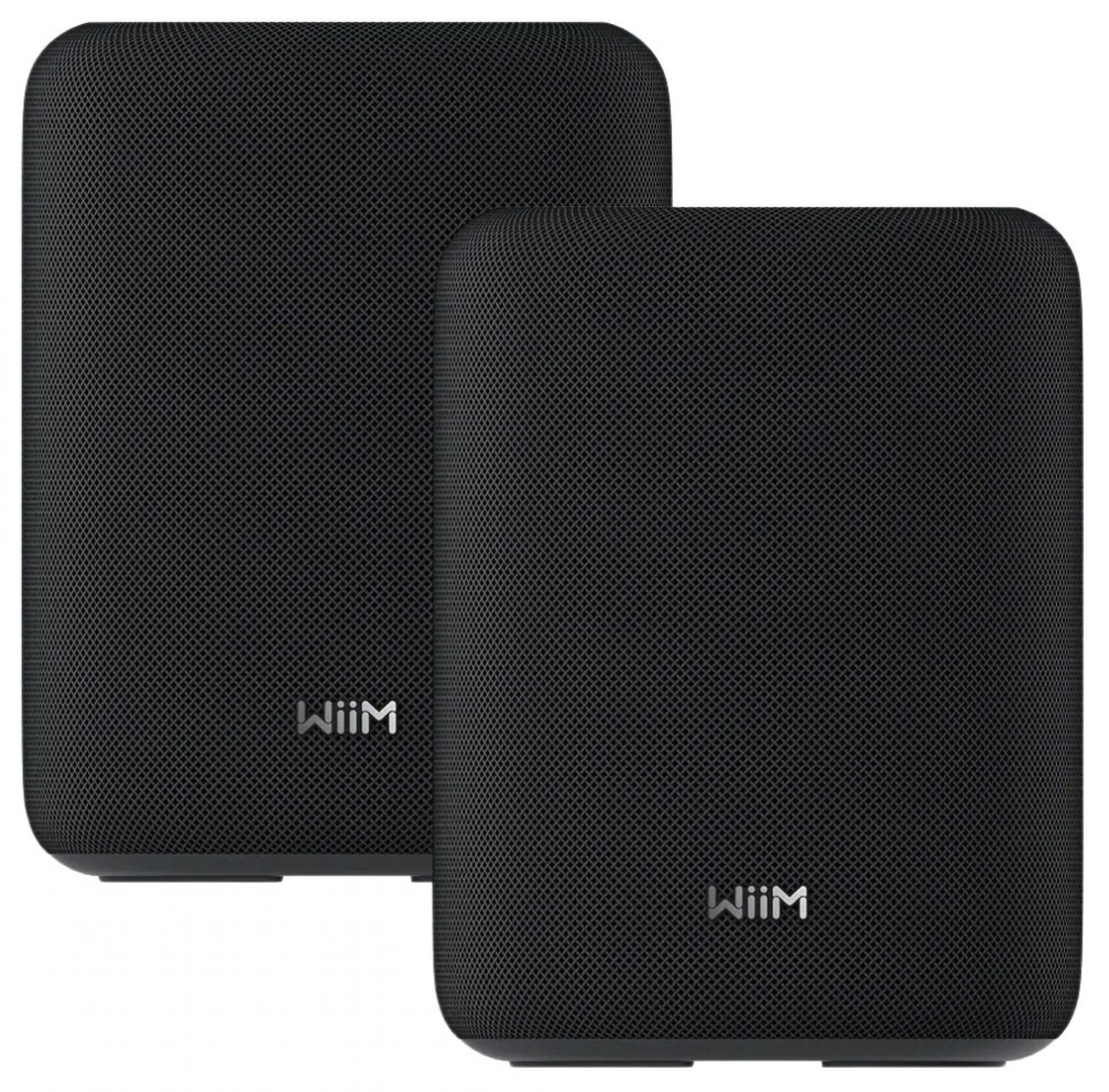 WiiM Sound Lite Twin Pack schwarz Multiroom-Lautsprecher