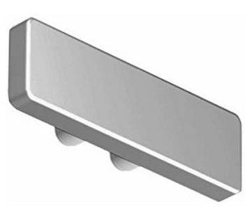 Vorhangschiene Wendeschiene, Aluminium, Garduna, 1 oder 2-läufig, Aluminium