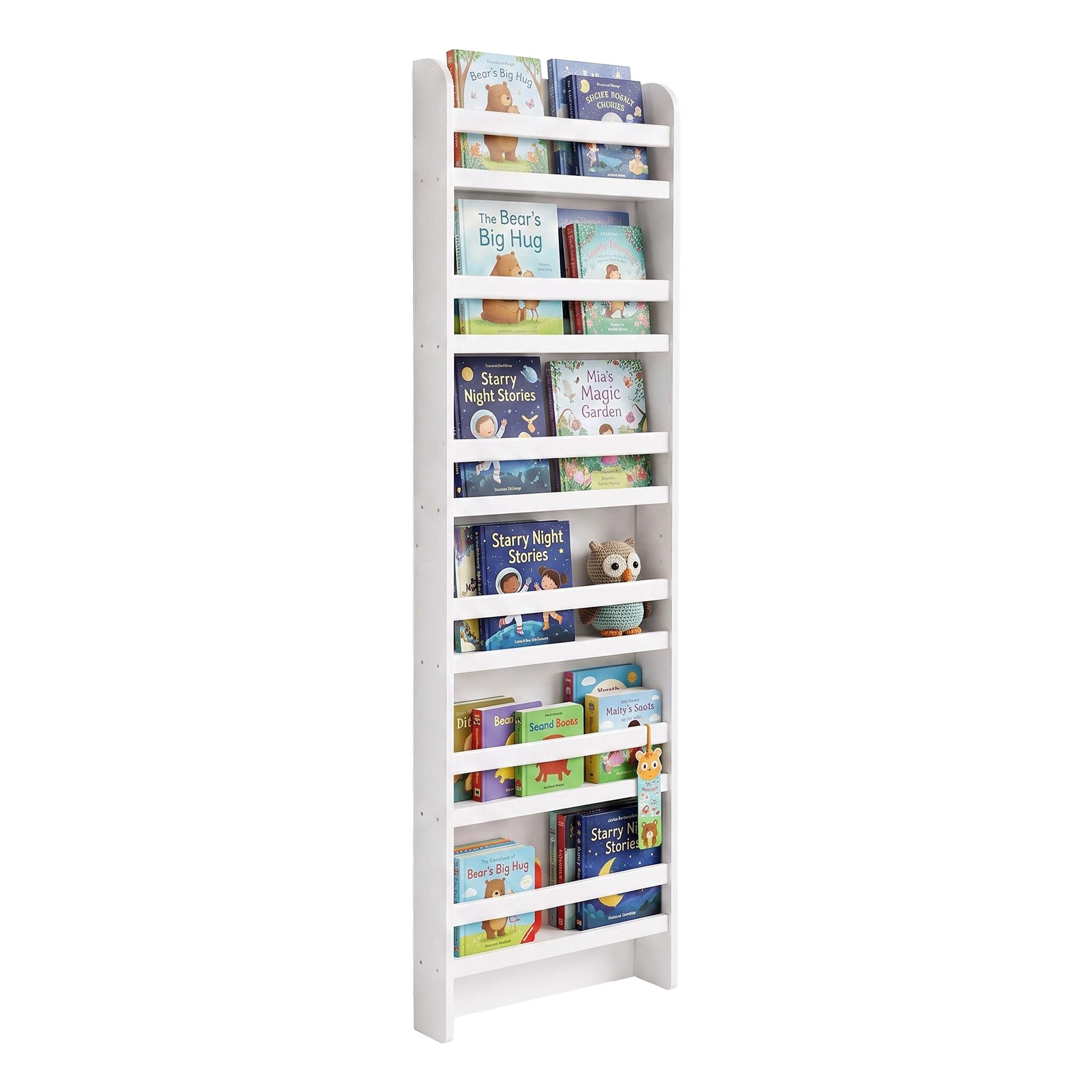relaxdays Kinderregal Bücherregal Kinder 2 m