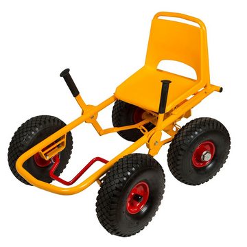 Rabo Go-Kart Spielfahrzeug Moon-Car, Mit strapazierfähigen, luftgefüllten Geländereifen