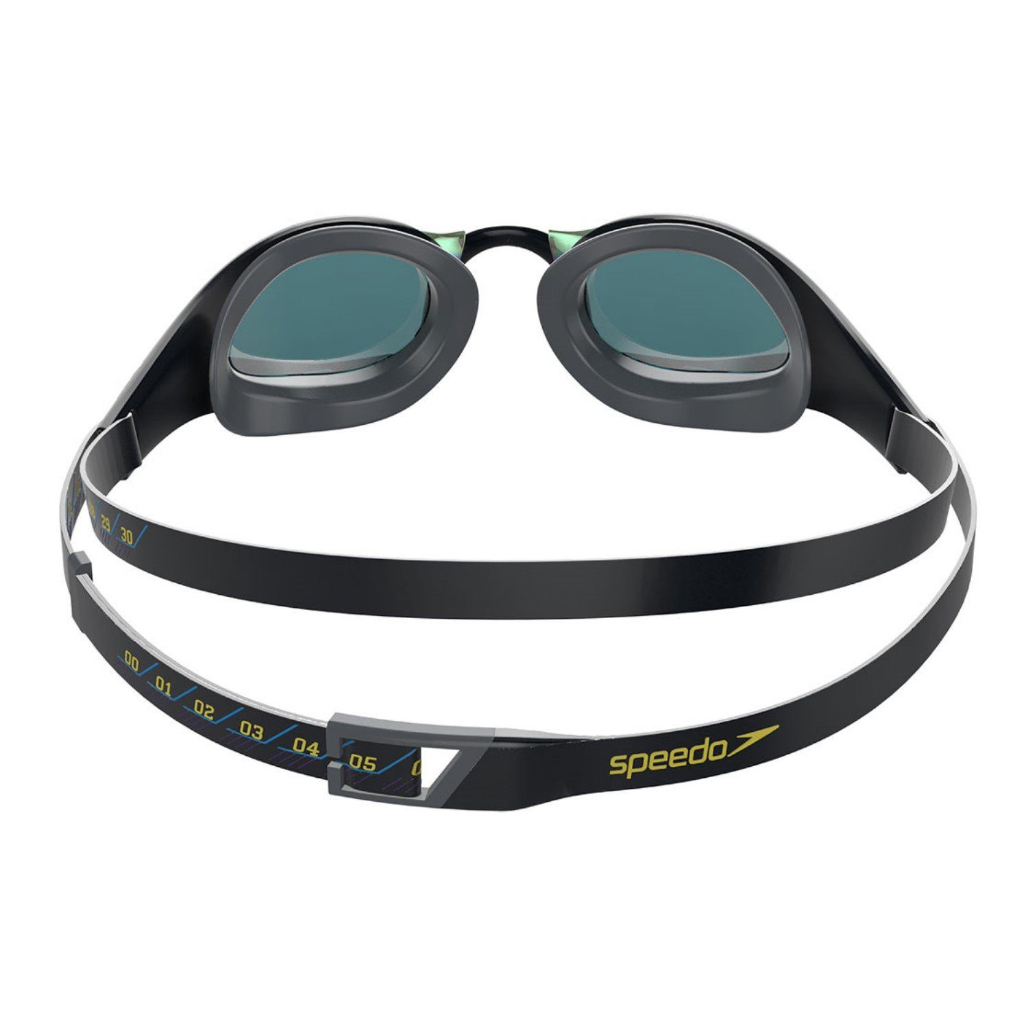 Speedo Sportbrille Schwarz-Grau