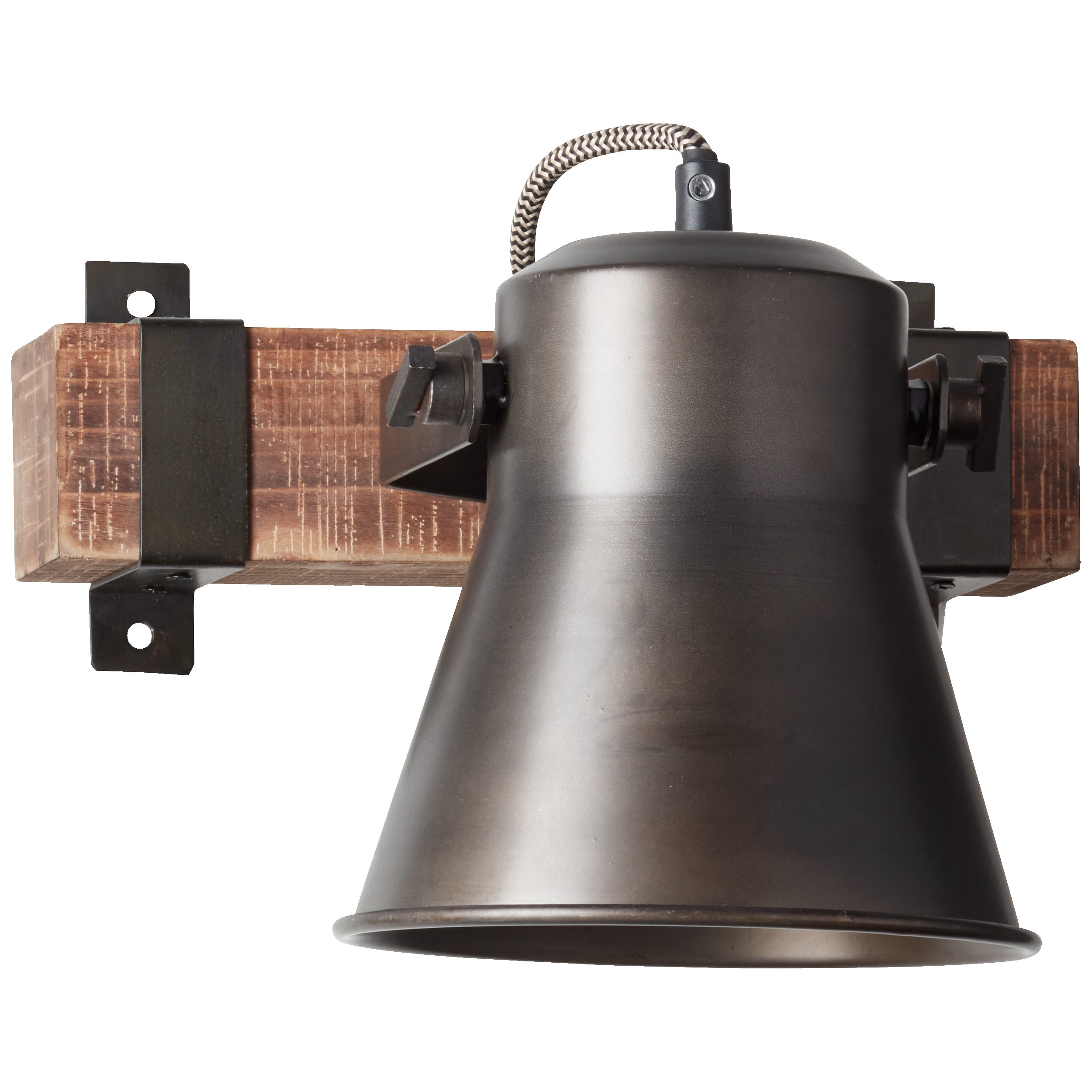 Lightbox Deckenstrahler, ohne Leuchtmittel, dekorativer Wandstrahler - Industrial Wandspot mit schwenkbarem Kopf