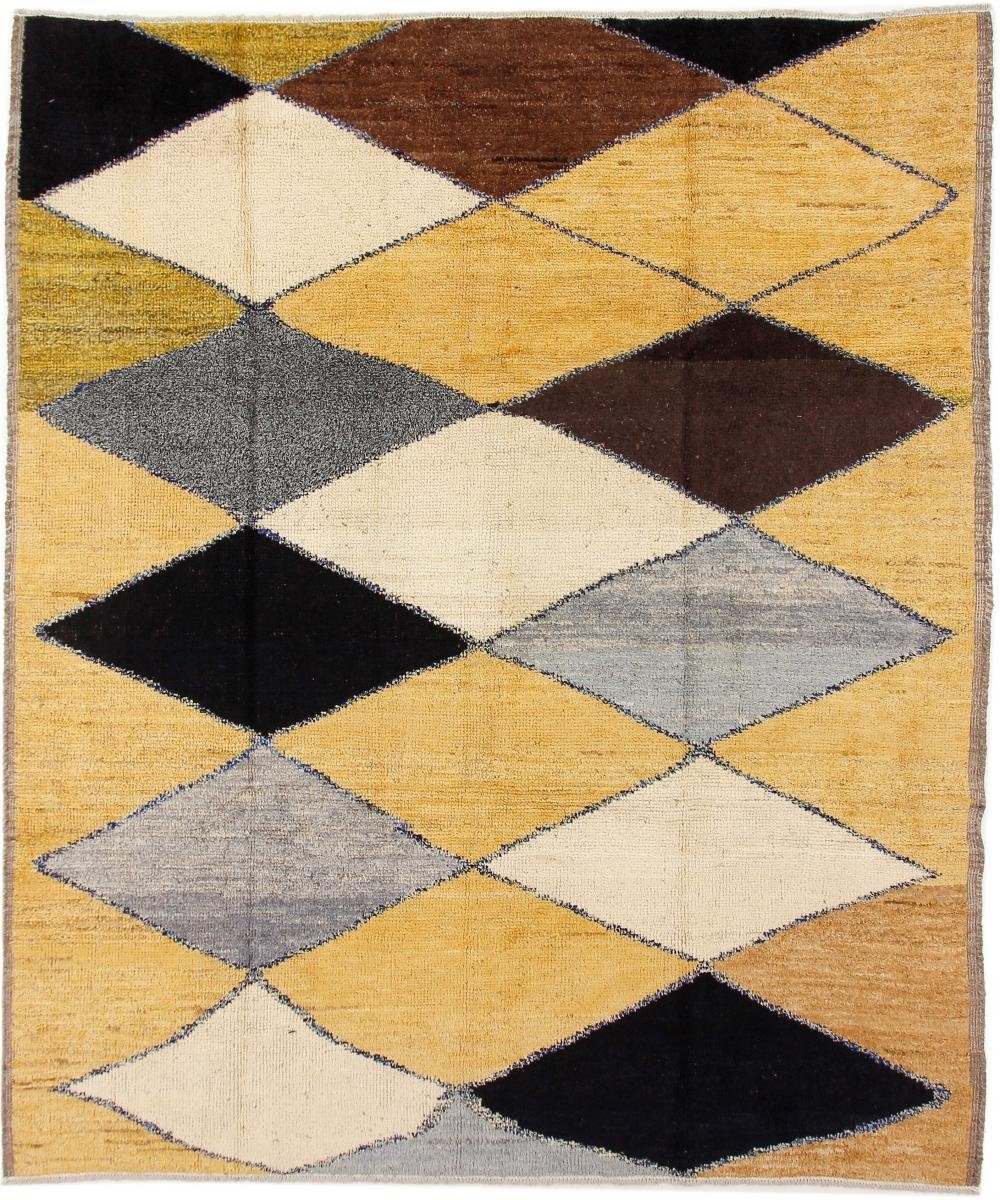 Orientteppich Orientteppich, 20 mm Höhe: Nain Maroccan Berber rechteckig, Moderner 256x304 Trading, Design Handgeknüpfter