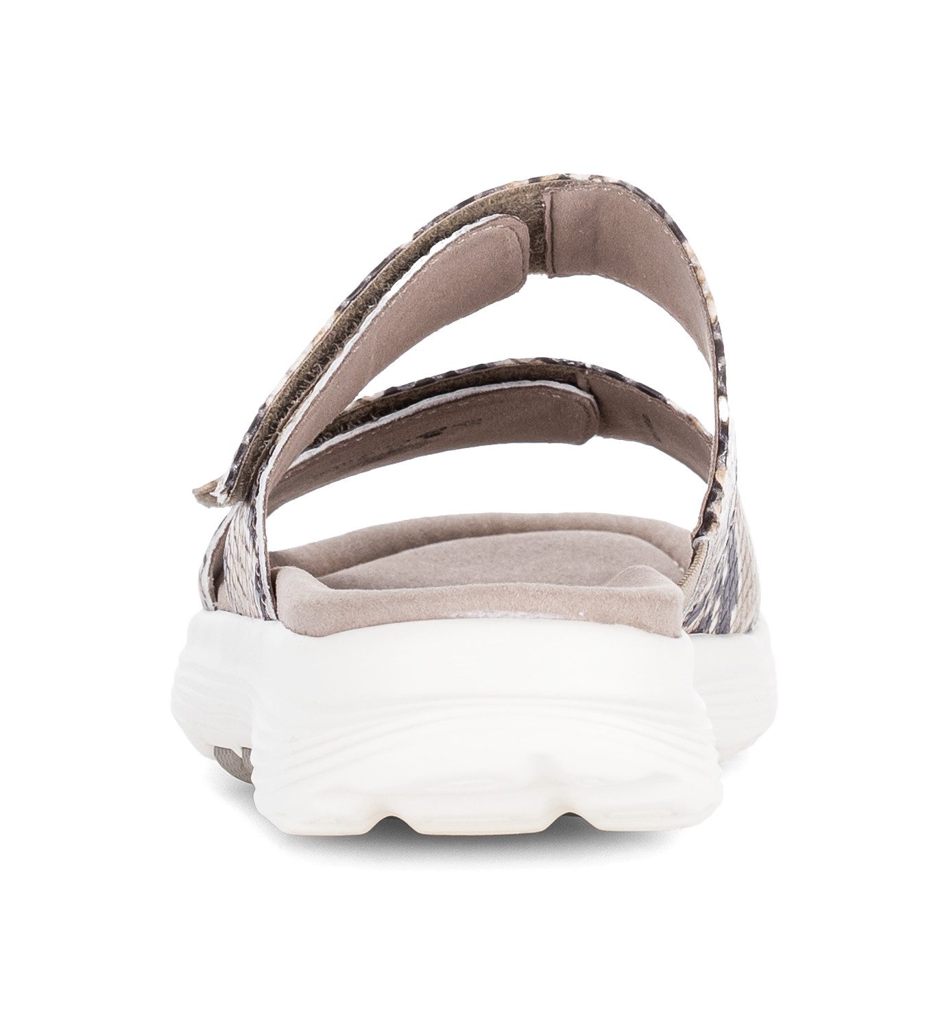 rollingsoft Pantolette Keilabsatz, Schlupfschuh, Sommerschuh in Komfortweite G (weit)