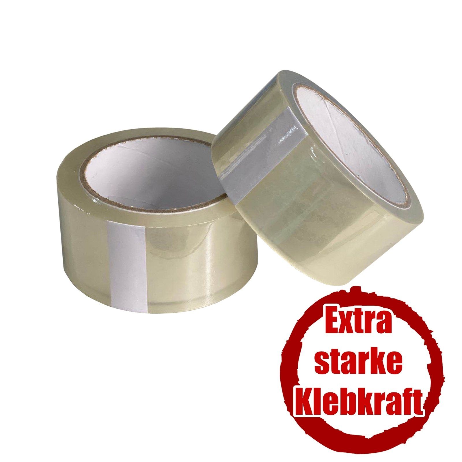 Pack Klebeband HTI-Line Paketklebeband 6er klar (6-St)