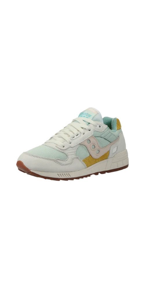 Saucony Shadow 5000 weiss/türkis/gelb Damen Sneaker