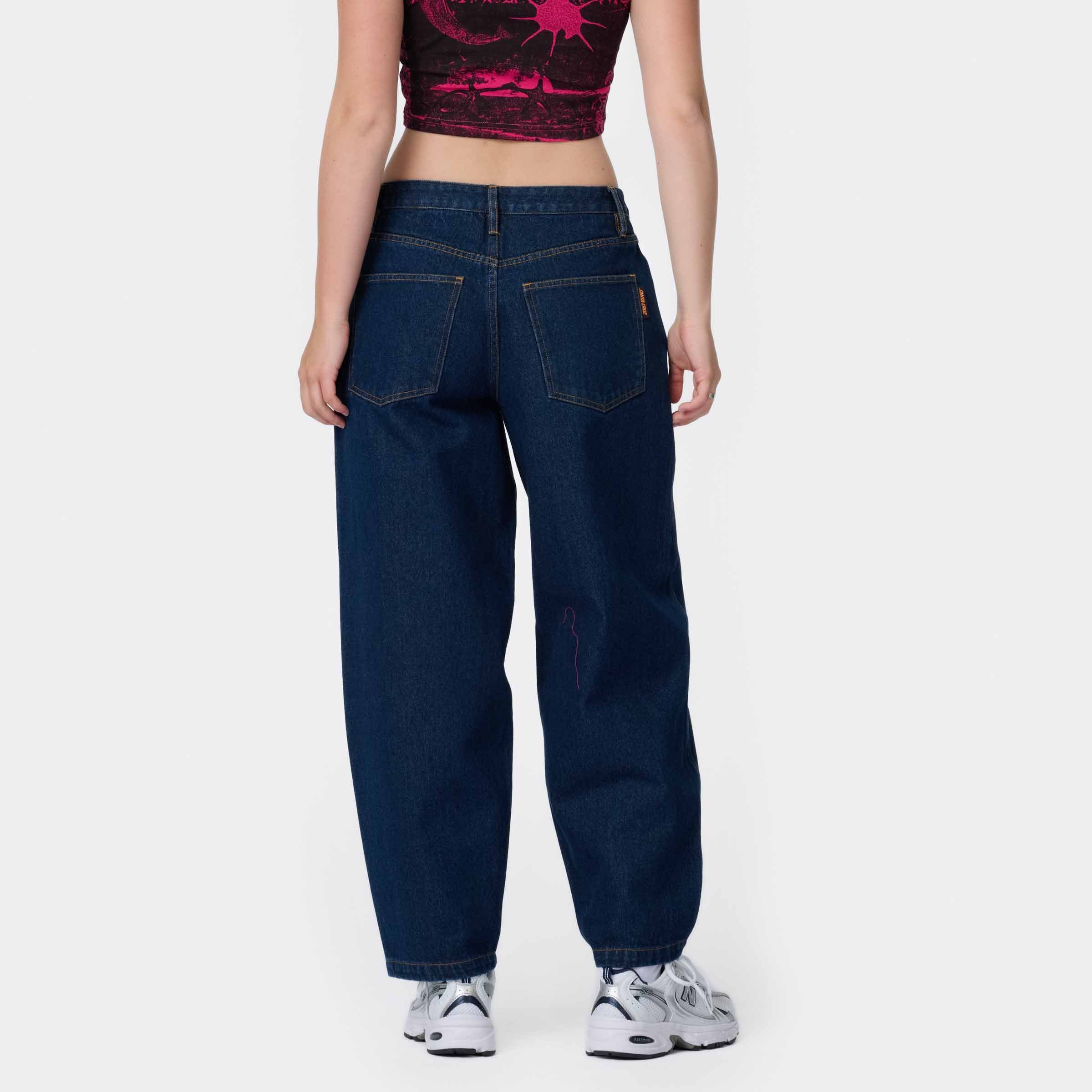 Santa Cruz Stoffhose CLASSIC BARREL PANT aus Baumwolle und Polyester, für sportliche Aktivitäten