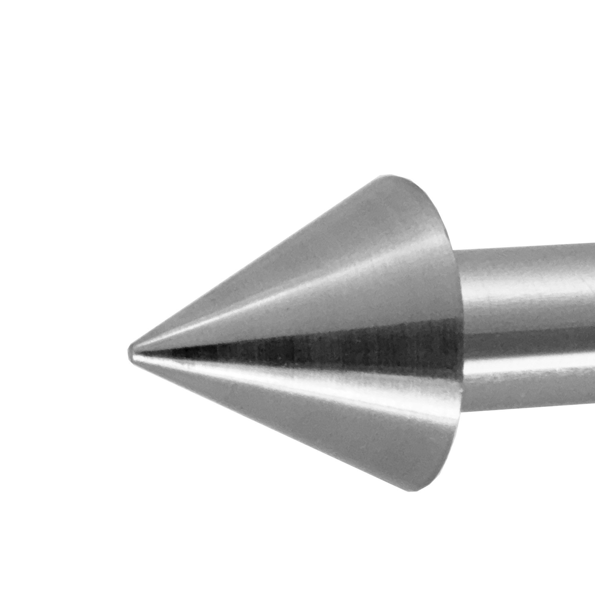 BASIT Gardinenstangen-Endstück E65 Spitze, Durchmesser 19 mm Gardinenstangenrohr