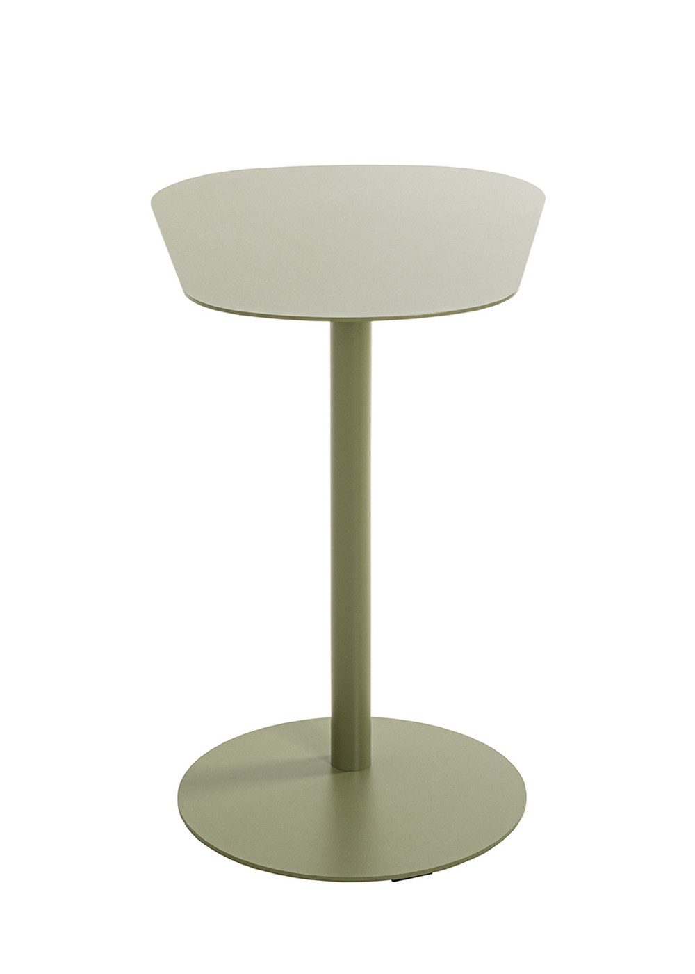 freiraum Beistelltisch 52997, in grün, Metall - 53x60x38cm (BxHxT)