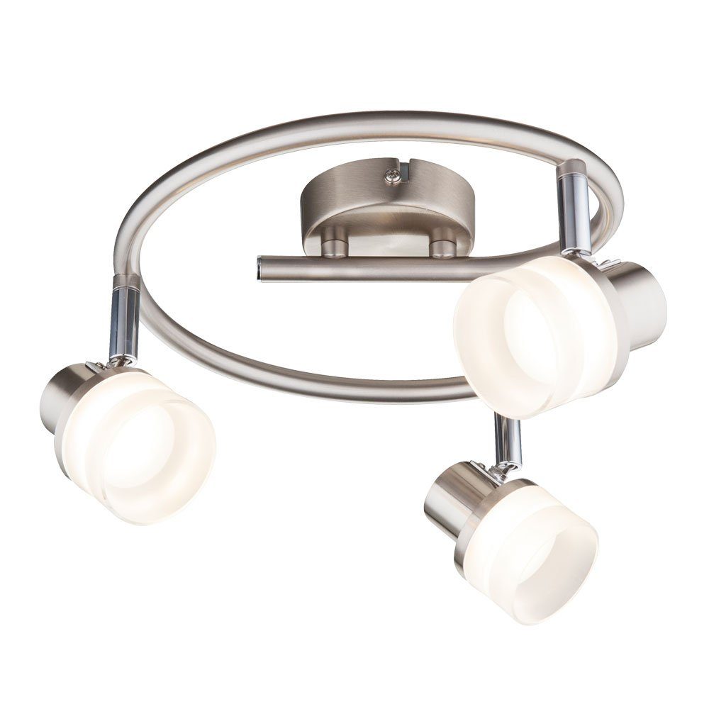 GLOBO LIGHTING LED Deckenleuchte, LED-Leuchtmittel fest verbaut, Warmweiß, Deckenleuchte Spotleuchte Wohnzimmerlampe LED Strahler Deckenlampe