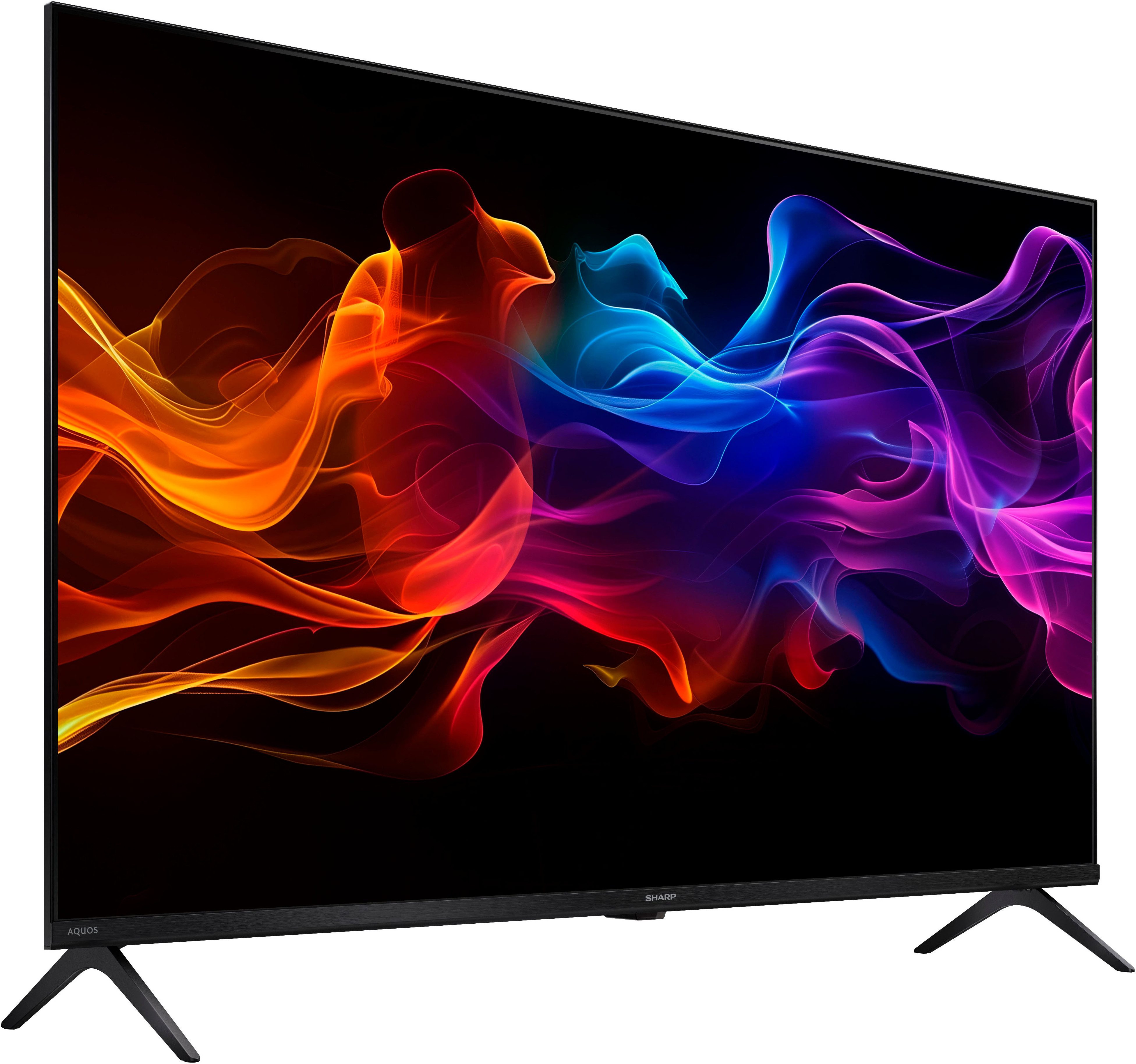 Sharp 4T-C43HPx QLED-Fernseher (108 cm/43 Zoll, 4K Ultra HD, Smart-TV, Google TV)