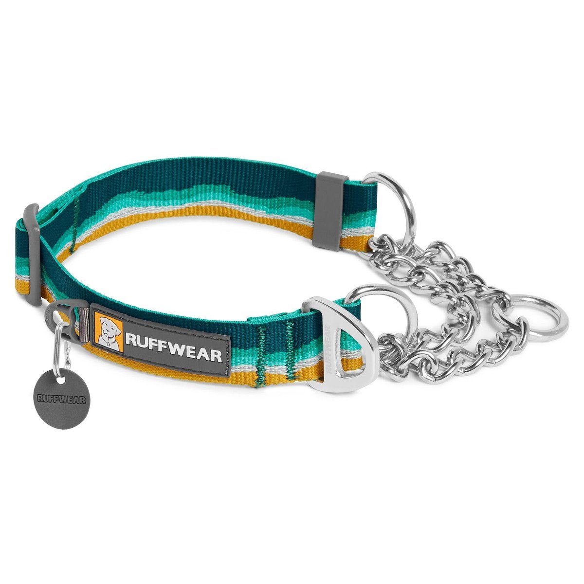 Ruffwear Hunde-Halsband Hundehalsband Chain Reaction Collar Seafoam