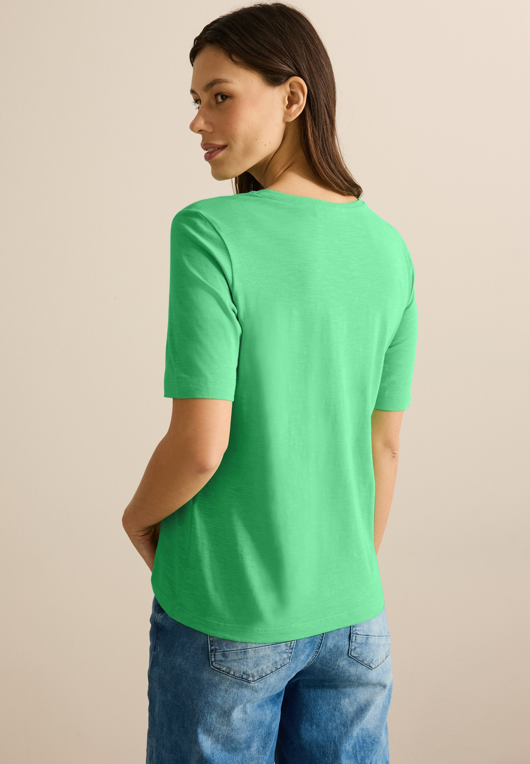 CECIL V-Shirt mit V-Ausschnitt