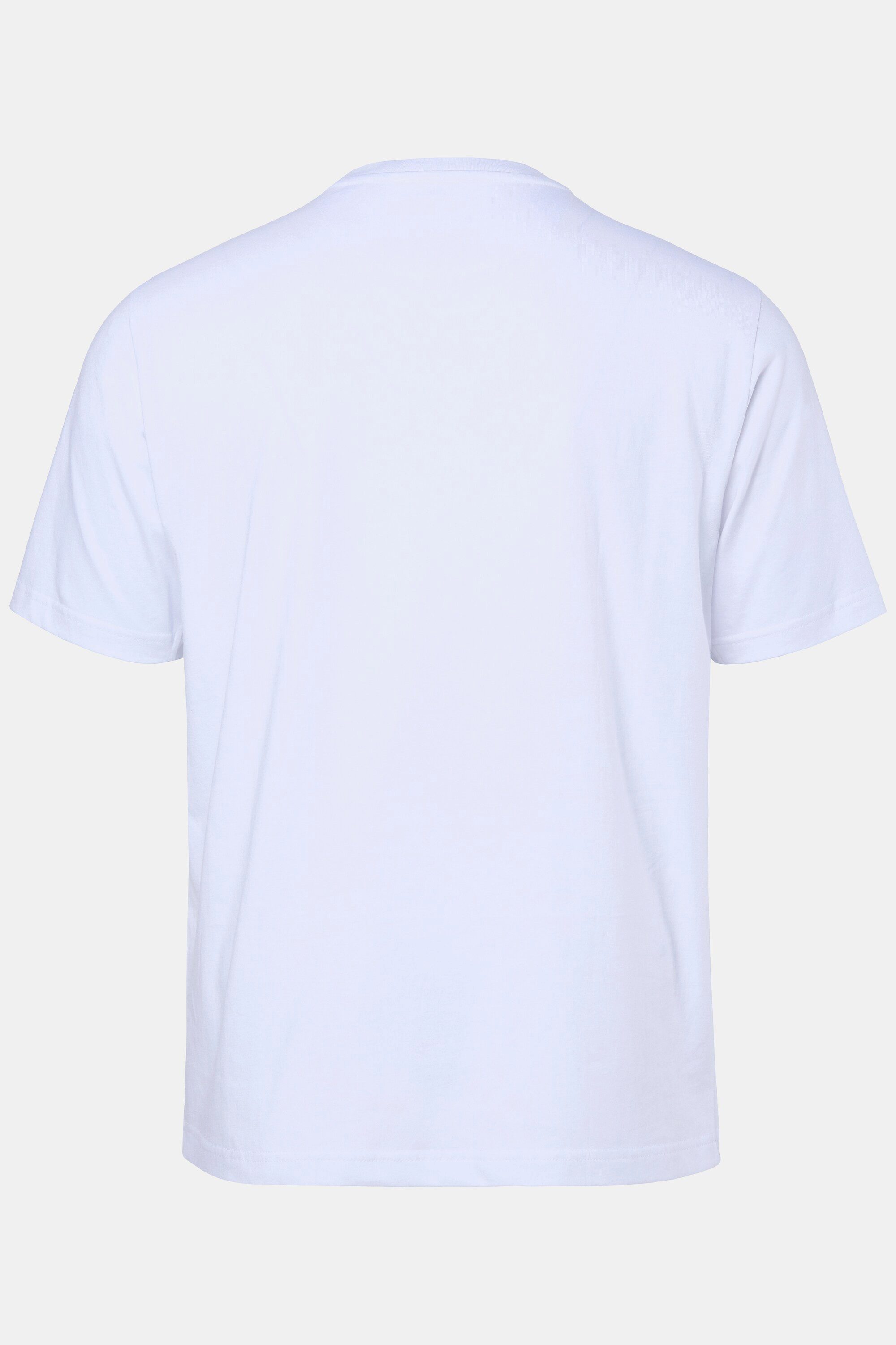 Boston Park T-Shirt T-Shirt Brustprint Halbarm Rundhals