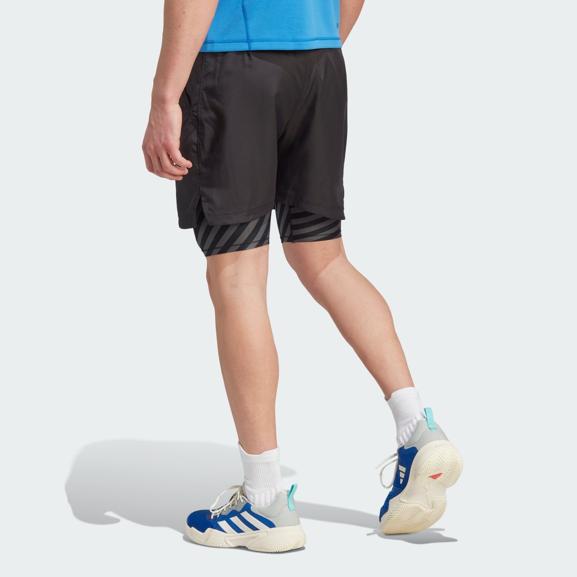 PRO AEROREADY Black Performance TENNIS TWO-IN-ONE Funktionsshorts SHORTS adidas