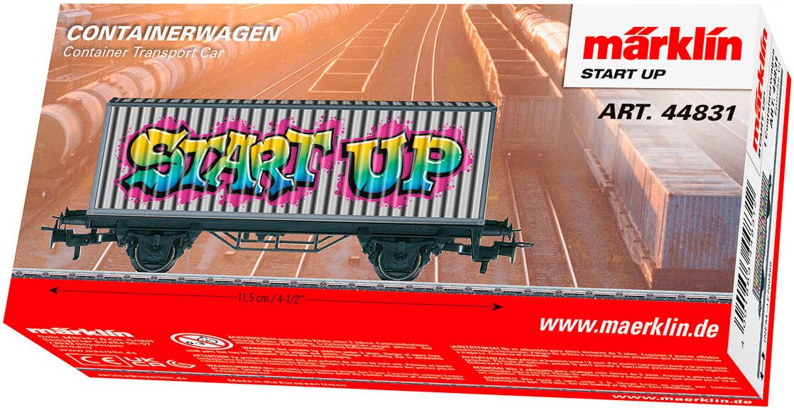 Märklin Güterwagen Märklin Start up - Containerwagen Graffiti - 44831, Spur günstig online kaufen