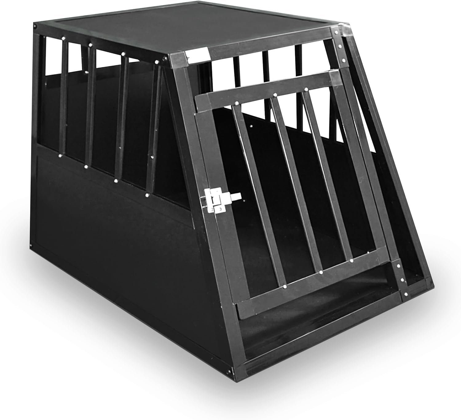 Defactoshop Tiertransportbox Tierreisebox Alu-Hundetransportbox in 4 versch. Größen: M, L, XL, XXL