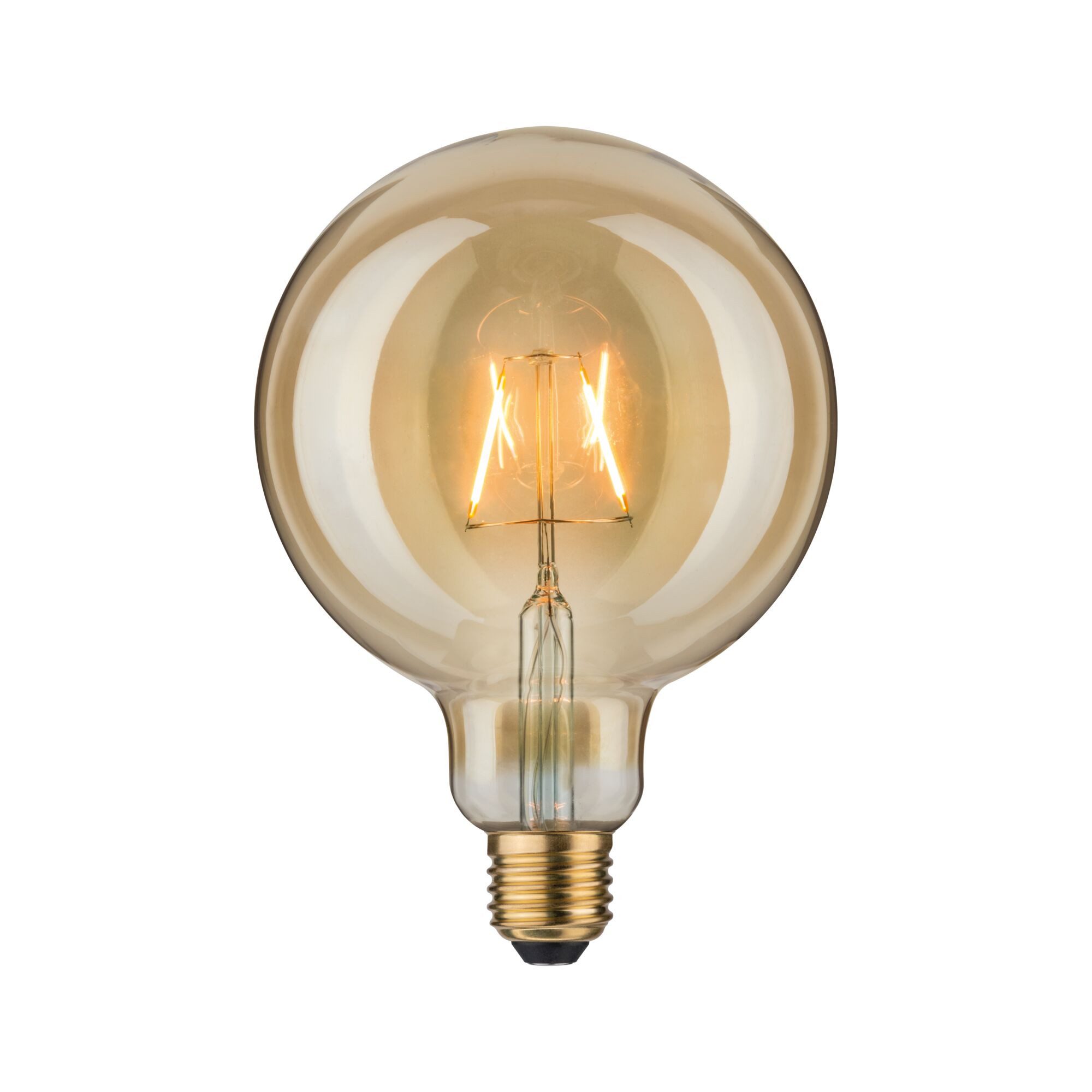 Paulmann LED-Filament 1879 Filament 230V LED Globe G125 E27 170lm 2,7W 1700K Gold, E27, 1 St.