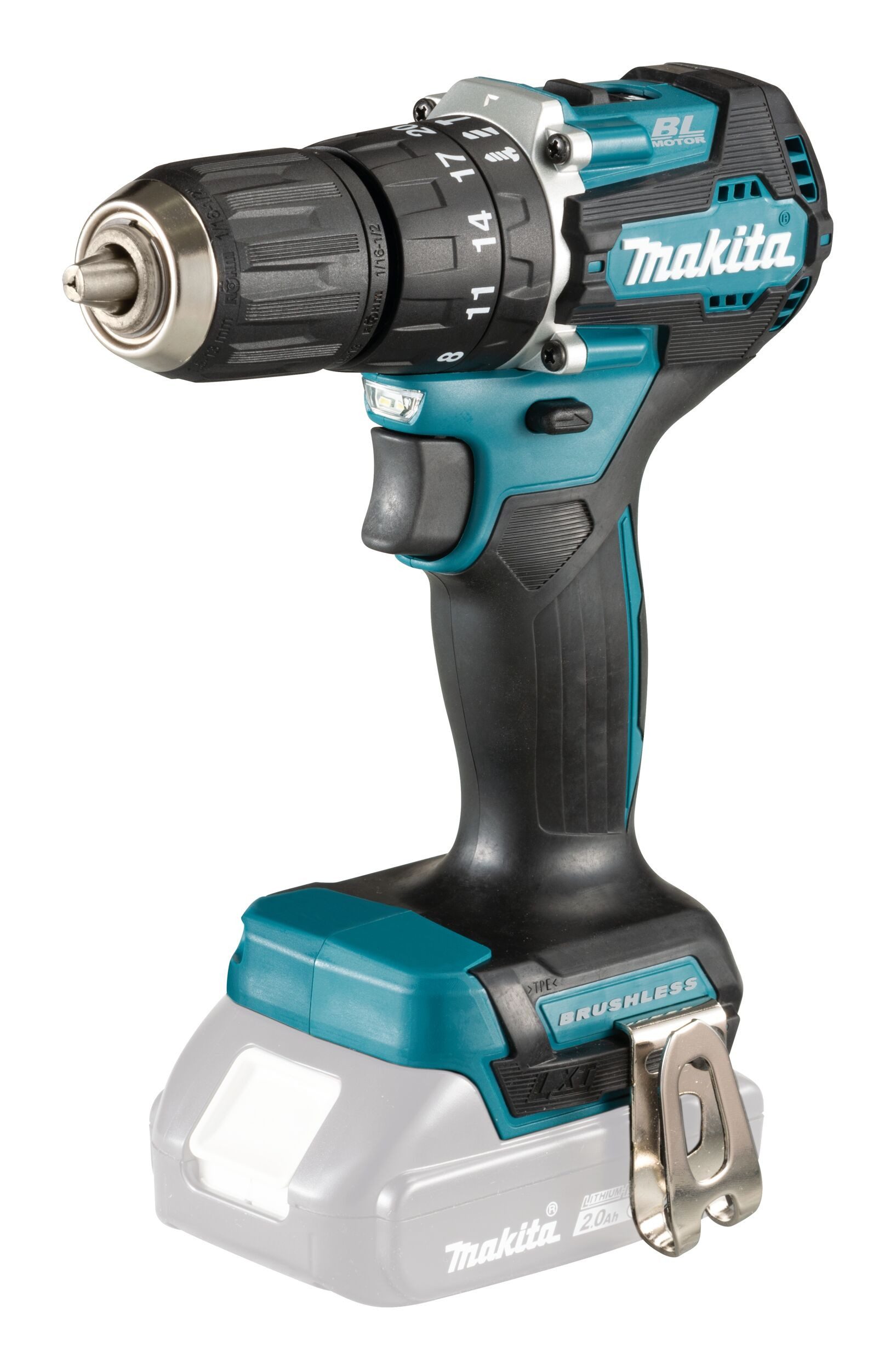 Makita Akku-Schlagbohrschrauber, 18 V, 18V, DHP487Z, 40 Nm, Ohne Akku - im Karton