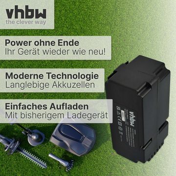 vhbw kompatibel mit Yard Force Classic 500B Akku Li-Ion 3000 mAh (25,2 V)