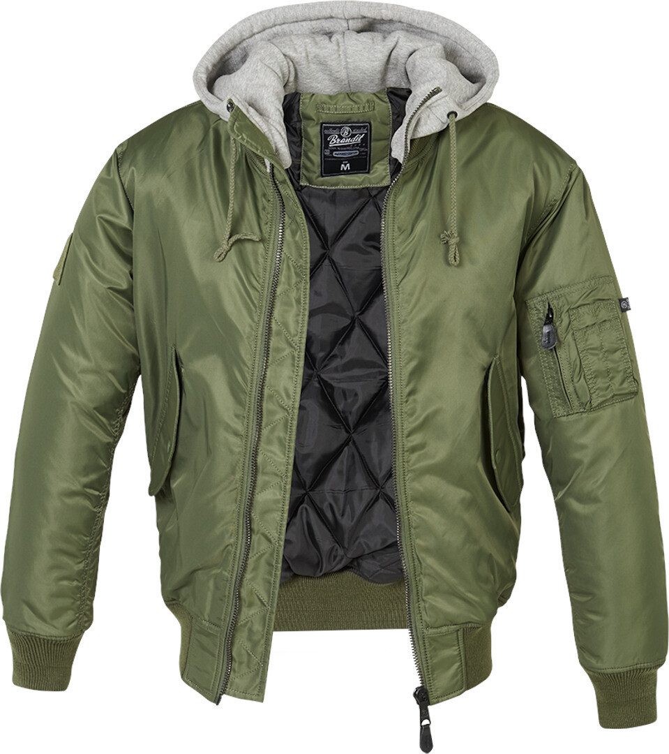 Brandit Allwetterjacke MA1 Sweat Hooded Jacke. € 68,45