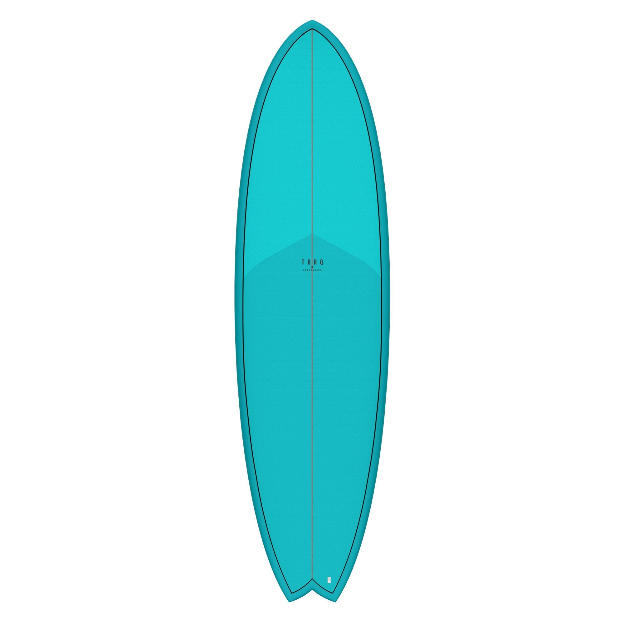 TORQ Wellenreiter Surfboard TORQ Epoxy TET 6.10 MOD Fish ClassicColo, Fish, (Board)