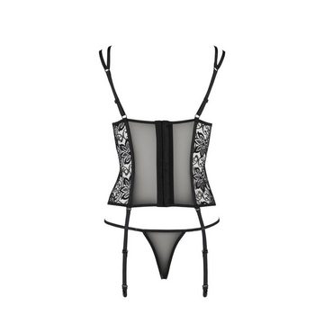 Passion-Exklusiv Corsage PE Leticia corset black S/M