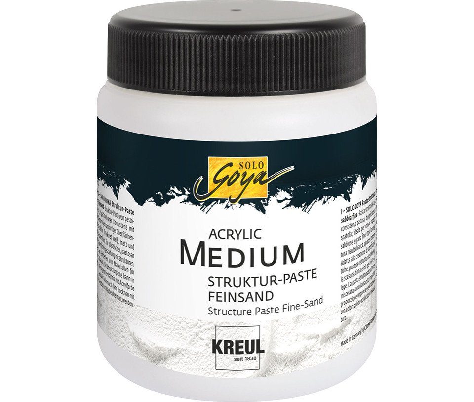 Strukturpaste Kreul Solo Goya Acrylic Medium Struktur-Paste