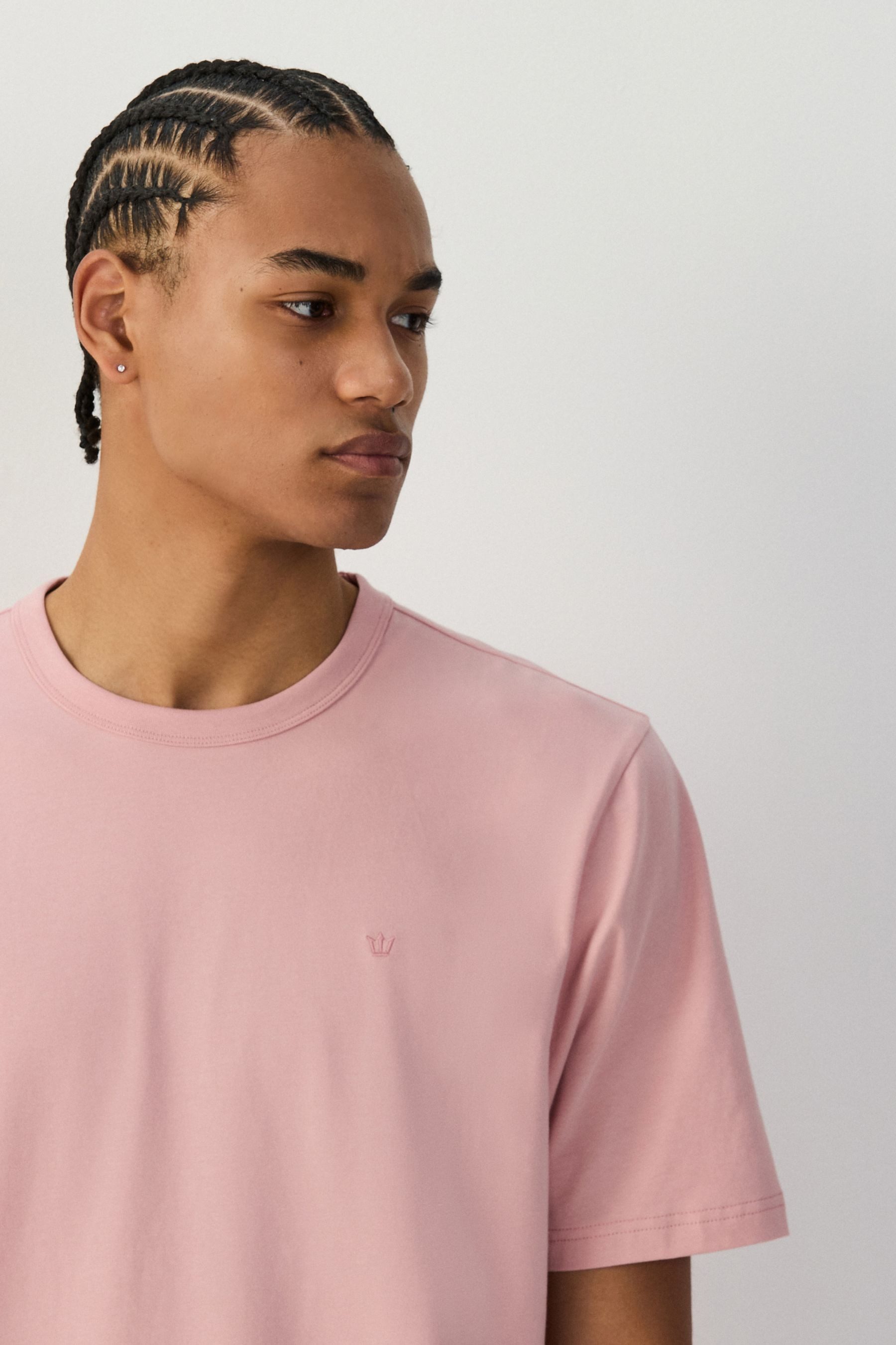 Next T-Shirt Regular Fit T-Shirt aus Baumwollstretch (1-tlg)