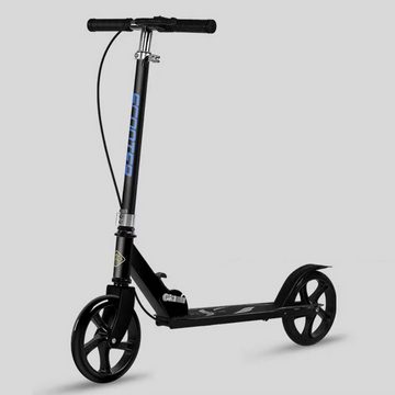 Kpaloft Cityroller Doppelbremsen vorne und hinten, mit Schutzblechen, klappbar, und höhenverstellbar, Roller, Tretroller für Kinder