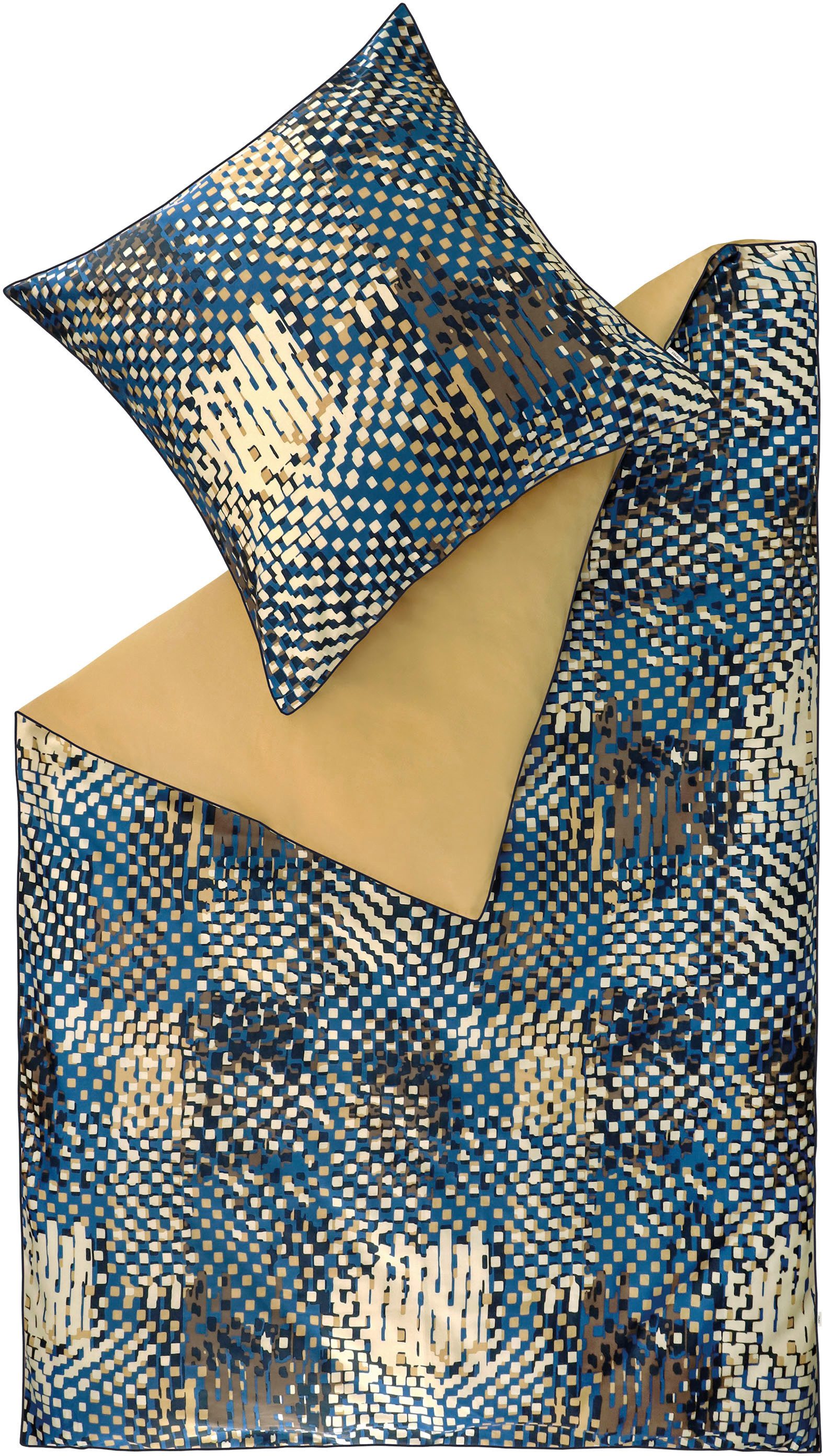 Esprit Bettwäsche Paula, Satin, 2 teilig, aus beständigerer Baumwolle