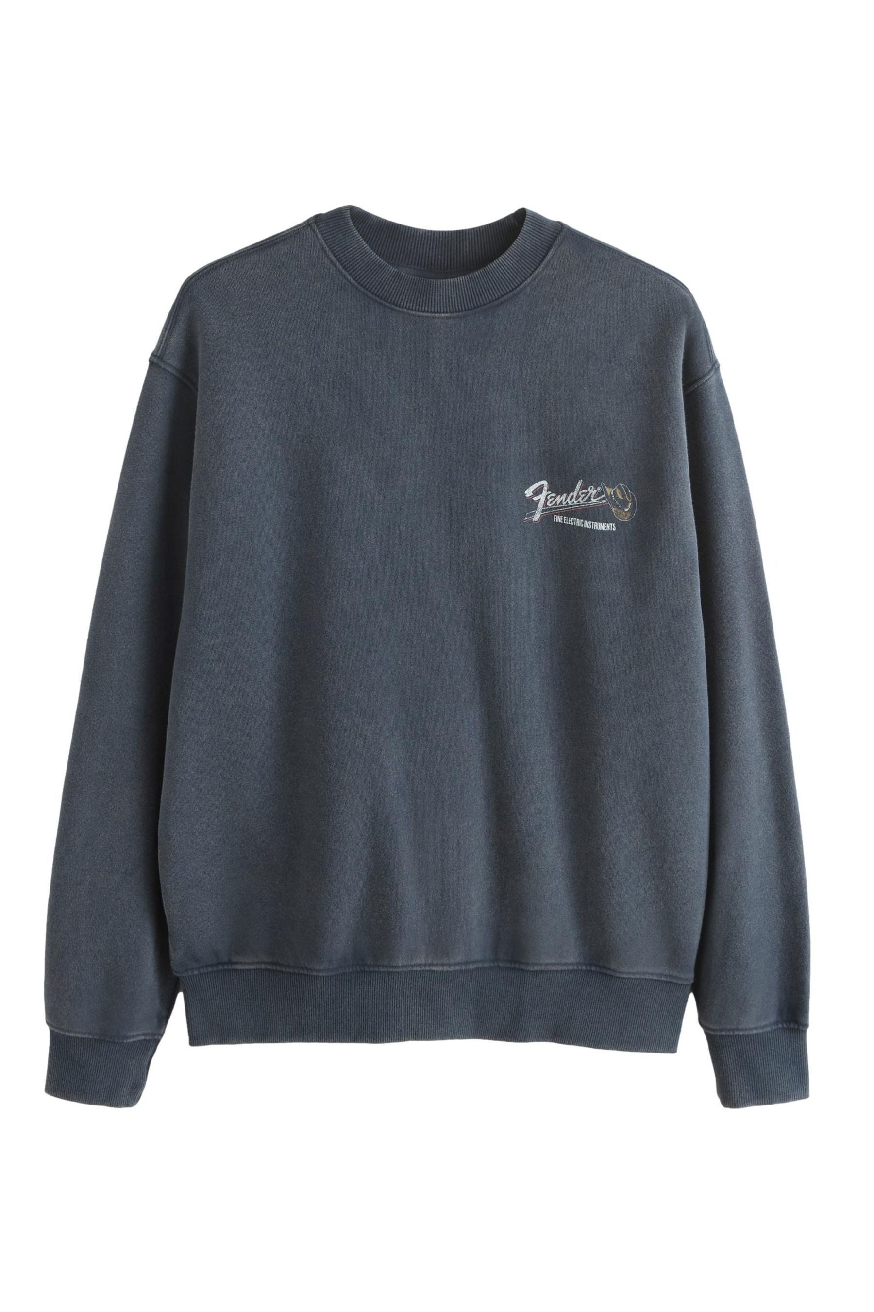 Next Sweater Rundhalssweatshirt mit Grafik, Fender (1-tlg)