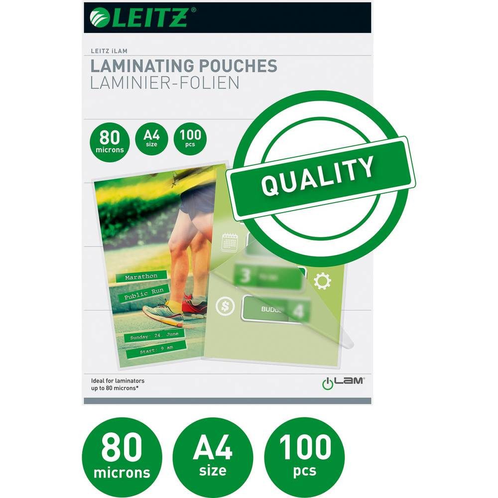 LEITZ Laminiergerät Laminierfolientasche DIN A4 33818