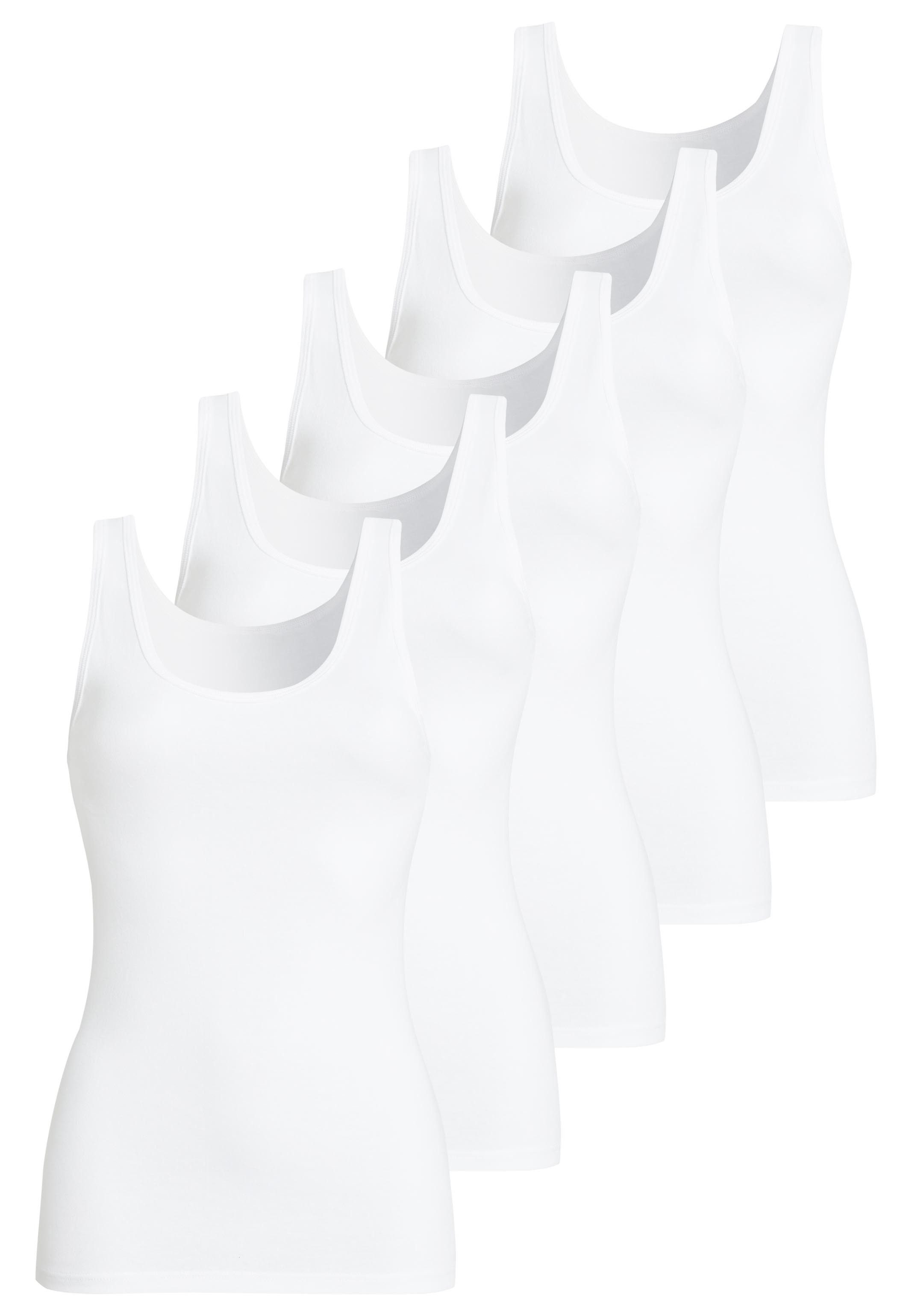 conta Unterhemd 5er Pack Basic (Spar-Set, 5-St) Unterhemd / Top - Baumwolle - Atmungsaktiv