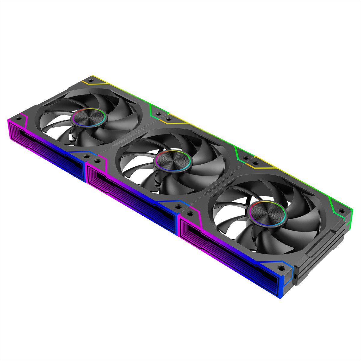 Xilence Gehäuselüfter Gaming Series XF072 ARGB Lüfter 3er Pack, XPF360.ARGB, XF072