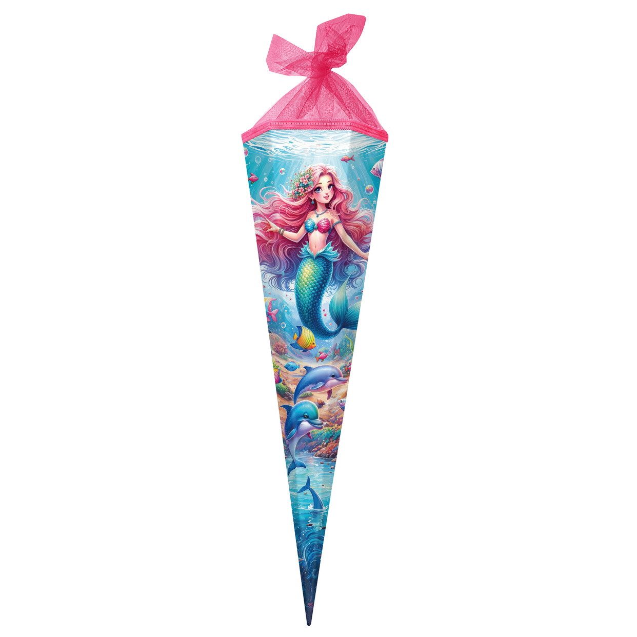 Goldbuch Schultüte GOLDBUCH Schultüte 85 cm 6-eckig Prinzessin Aquarina