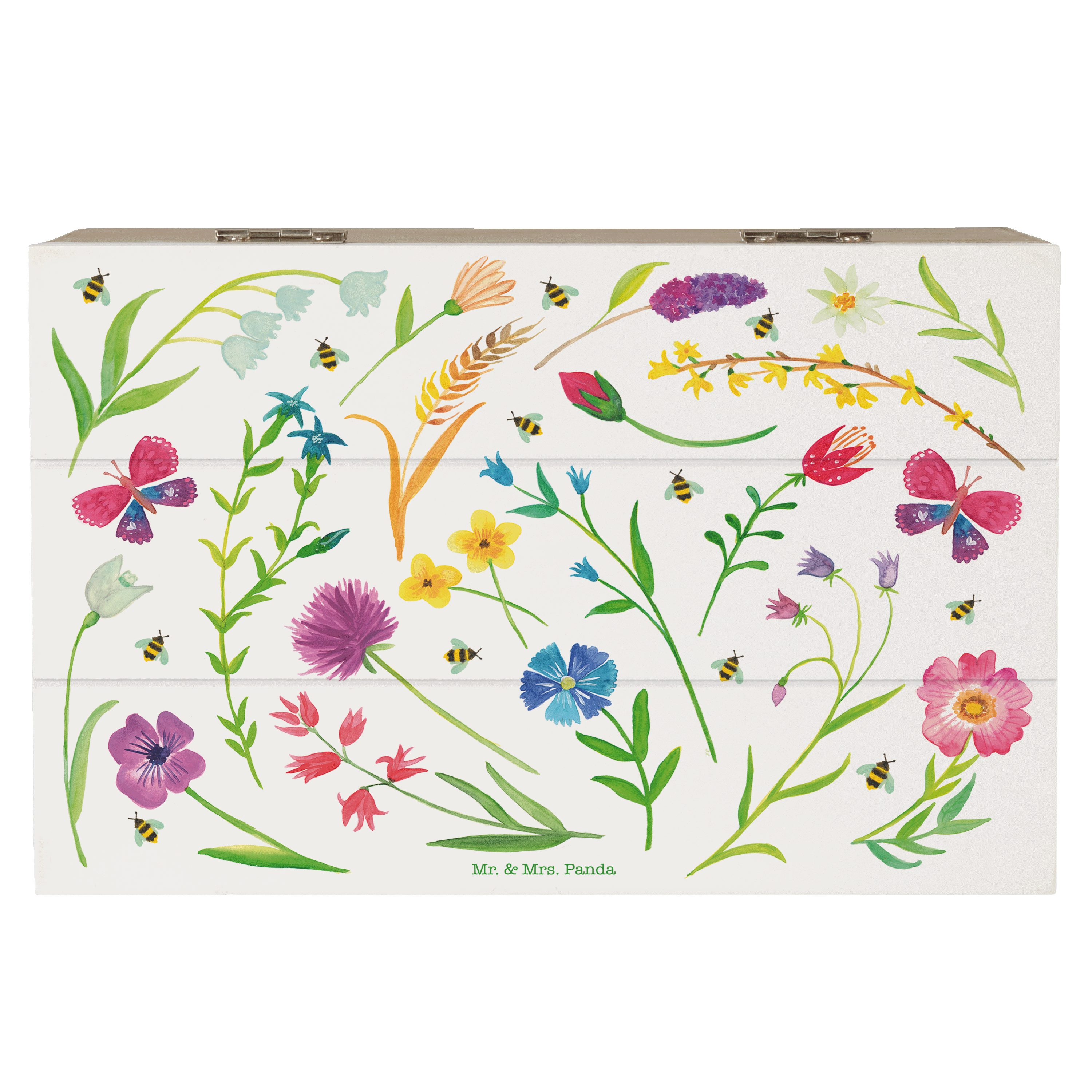 Dekokiste Frühling - Geschenk, Kiste, Blumen Deko, Jahreszeit Motiv, Dekoration